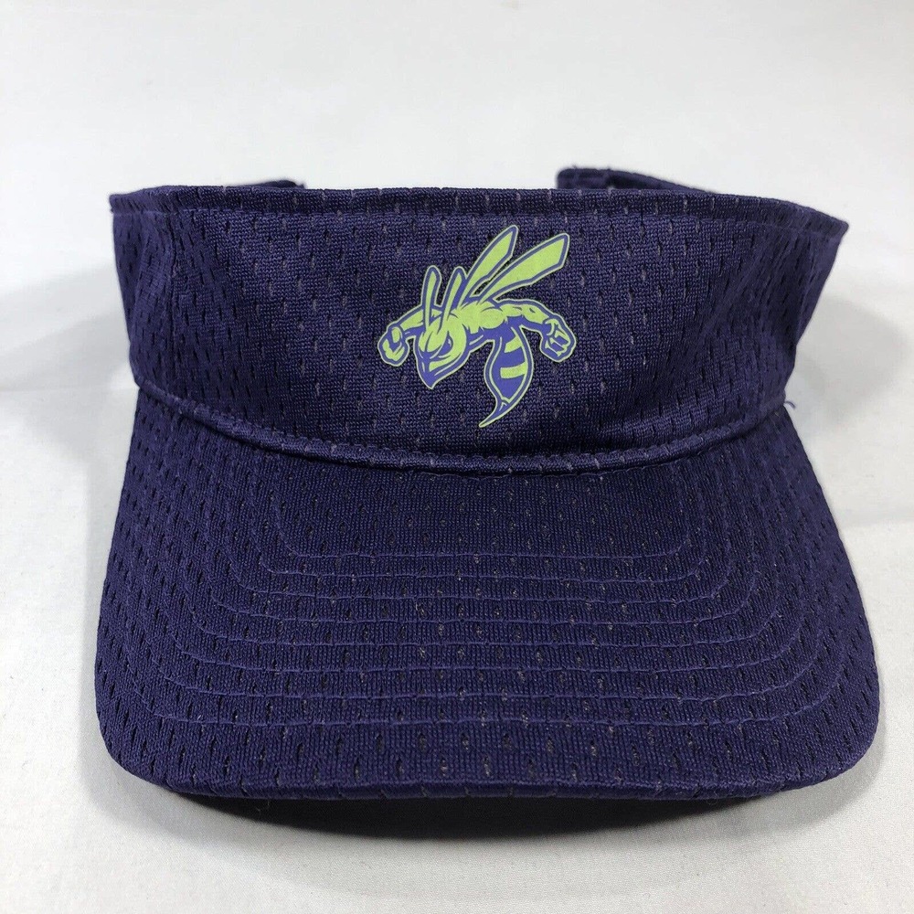 HORNET BASEBALL VISOR OUTDOOR CAP HAT PURPLE ONE SIZE FITS MOST ADJUSTABLE OSFM